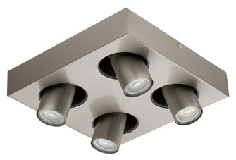 Robledo 1 Four Light Track Light in Matte Nickel (217|96608A)