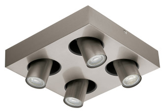 Robledo 1 Four Light Track Light in Matte Nickel (217|96608A)