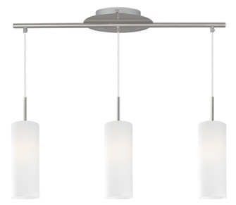 Troy Three Light Pendant in Matte Nickel (217|85978A)