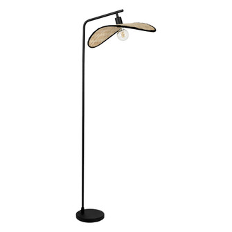 Marywell One Light Floor Lamp in Black (217|44047A)