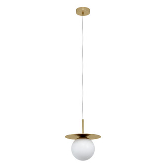 Arenales One Light Mini Pendant in Brushed Brass (217|39952A)