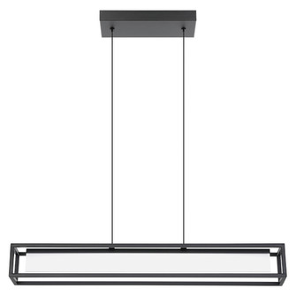 Gualajo LED Pendant in Black (217|39629A)