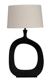 Diezma One Light Table Lamp in Black (217|390424A)