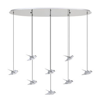 Paratebueno LED Pendant in Chrome (217|390401A)