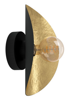 Saceda One Light Wall Sconce in Black (217|390394A)