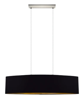 Maserlo Two Light Pendant in Satin Nickel (217|31616A)