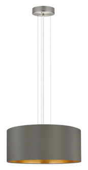 Maserlo Three Light Pendant in Satin Nickel (217|31608A)