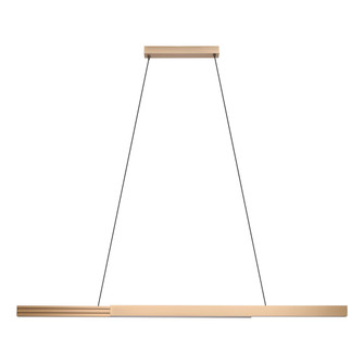 Montebuono LED Linear Pendant in Black (217|206503A)