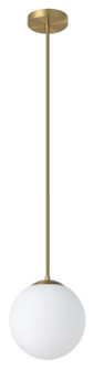 Rondo One Light Pendant in Brushed Brass (217|206431A)