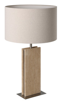 Belesar One Light Table Lamp in Traveltine (217|206323A)