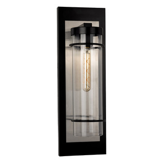 Colantro LED Outdoor Wall Mount in Matte Black & Brushed Nickel (217|206296A)
