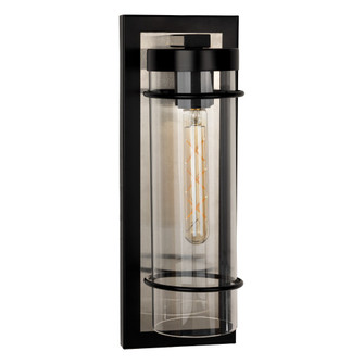 Colantro LED Outdoor Wall Mount in Black, Brushed Nickel (217|206292A)