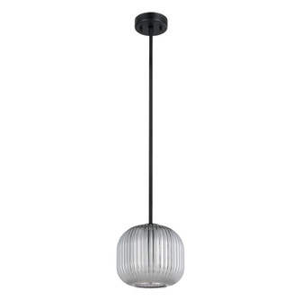 Mantunalle One Light Pendant in Black (217|206241A)