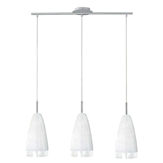 Crash Three Light Pendant in Matte Nickel (217|20598A)
