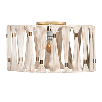 Macclenny One Light Ceiling Mount in Brushed Brass (217|205822A)