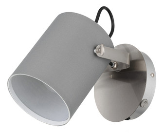 Villabate One Light Wall Sconce in Matte Nickel (217|204572A)