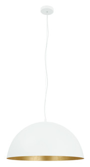 Rafaelino One Light Pendant in White, Gold (217|204323A)