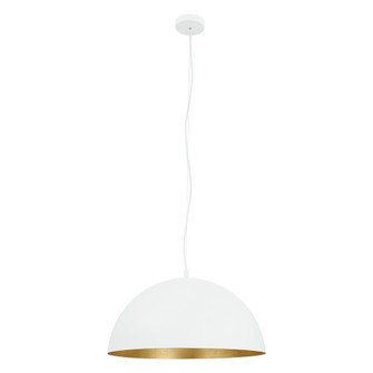 Rafaelino One Light Pendant in White (217|204322A)