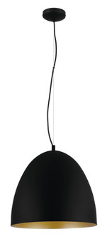 Sarabia One Light Pendant in Black (217|204316A)