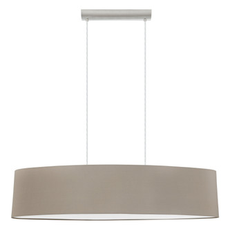 Mandana Two Light Pendant in Matte Nickel (217|204256A)