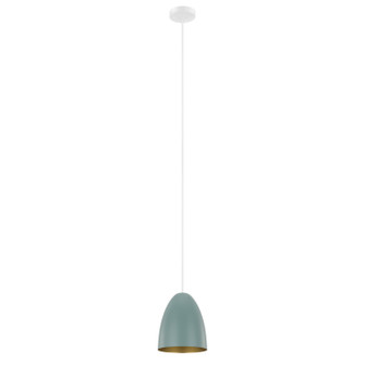Sarabia One Light Pendant in White (217|204083A)
