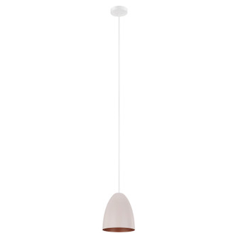 Sarabia One Light Pendant in white (217|204082A)