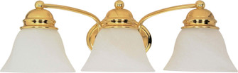Empire Three Light Vanity in Polished Brass (72|60-350)