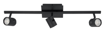 Vergiano LED Fixed Track Light in Black (217|203397A)