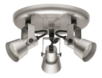 Trillo Three Light Ceiling Track Light in Matte Nickel (217|203222A)