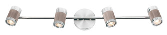 Savannah Four Light Fixed Track Light in Chrome (217|203187A)