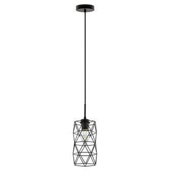 Estevau One Light Pendant in Matte Black (217|202358A)