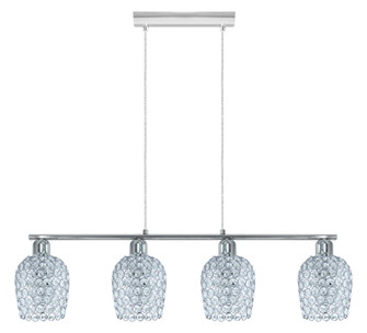 Bonares Three Light Linear Pendant in Chrome (217|202275A)