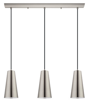 Pratella Three Light Pendant in Matte Nickel (217|201531A)
