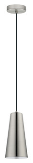 Pratella One Light Pendant in Matte Nickel (217|201529A)