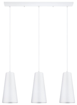 Pratella Three Light Pendant in White (217|201528A)