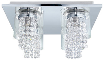 Pianella Four Light Ceiling Mount in Chrome (217|201153A)