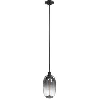 Monaco One Light Pendant in Black (192|HF9172-BK)