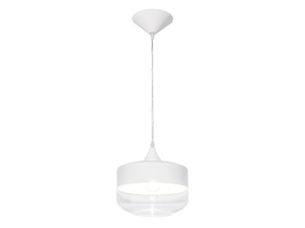 Robertson Blvd. One Light Pendant in White (192|HF9113-WHT)
