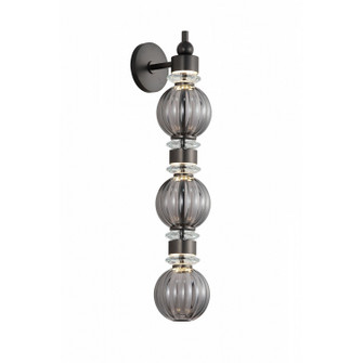 Avra LED Wall Sconce in Black (192|HF8903-BK)