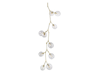 Fairfax Ave. Ten Light Chandelier in Brushed Brass (192|HF8080-BB)