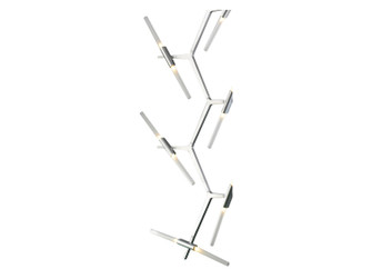 San Vicente Blvd. LED Chandelier in Matte Chrome (192|HF8058-20-CH)
