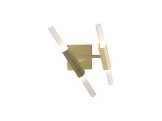 San Vicente Blvd. LED Wall Sconce in Brushed Brass (192|HF8052-BB)