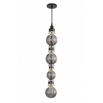Avra LED Pendant in Black (192|HF7904-BK)