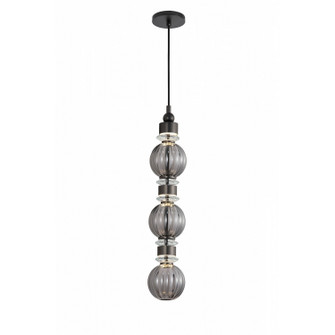Avra LED Pendant in Black (192|HF7903-BK)