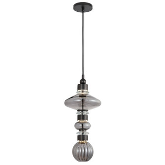 Avra LED Pendant in Black (192|HF7900-BK)