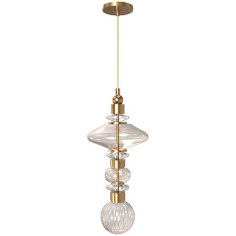 Avra LED Pendant in Aged Brass (192|HF7900-AB)