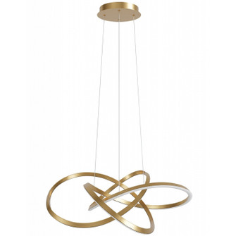Windsor LED Pendant in Golden Bronze (192|HF5070-GB)