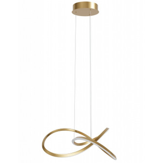 Windsor LED Pendant in Golden Bronze (192|HF5069-GB)