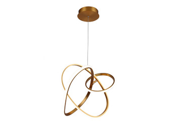 Circa Led LED Pendant in Gold (192|HF5023-GL)