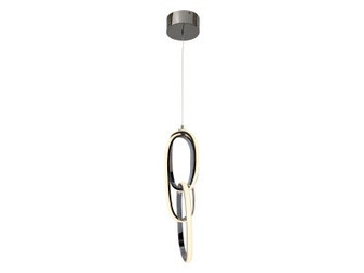 Circa Led LED Pendant in Chrome (192|HF5021-CH)